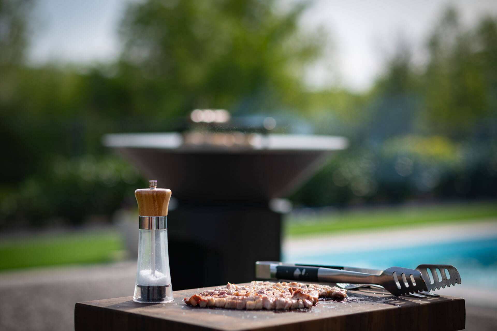 Feuerplatten / Feuerschale Grill "Steinbock"