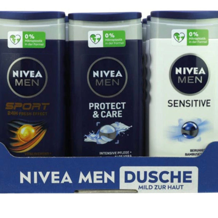 18 er Set Nivea Duschmittel 250 ml / Einzelkarton à 18 x Duschgel - NEU & OVP - Restposten - Ab Lager!