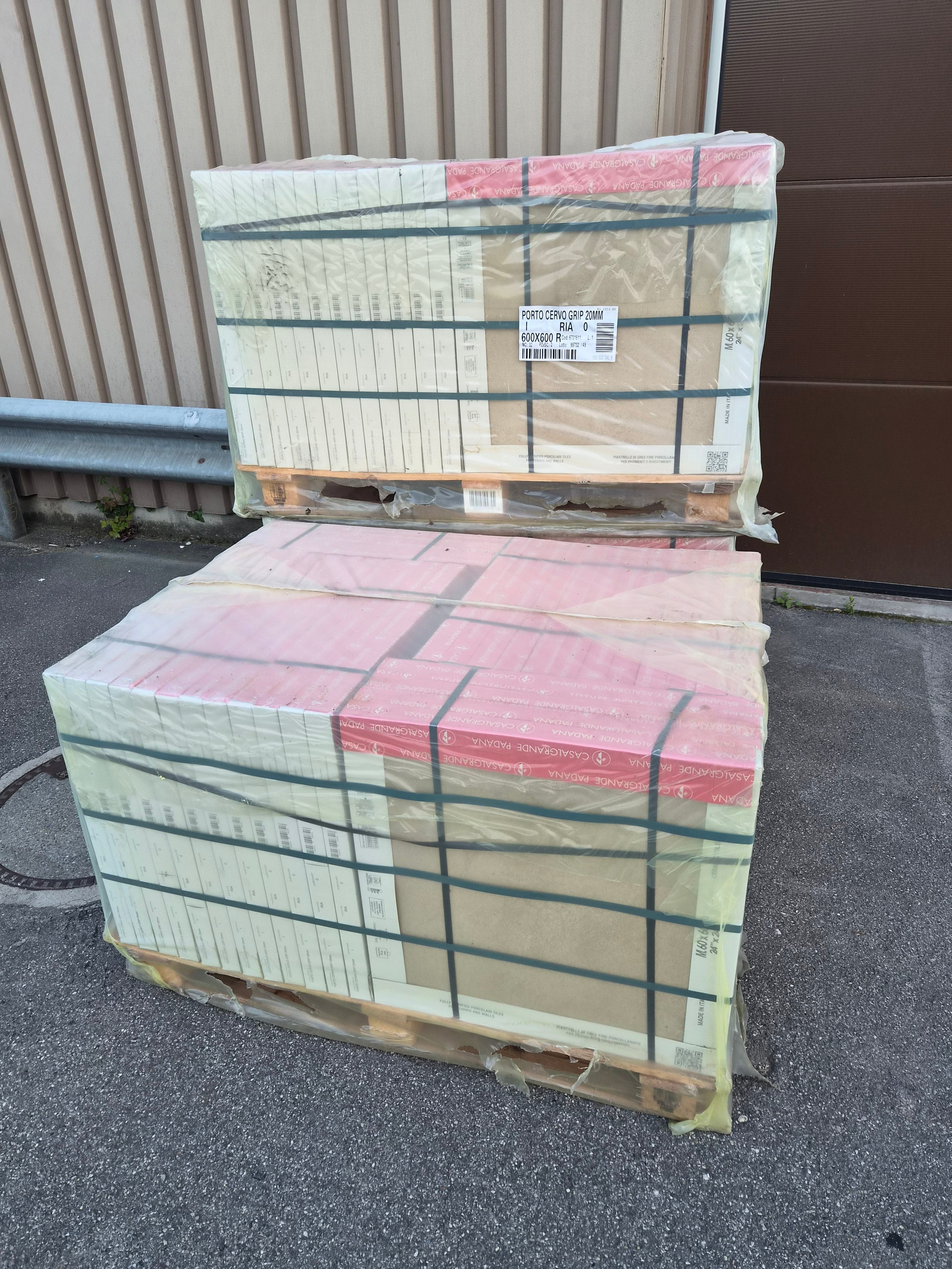 Terrassenplatten Casalgrande 60 x 60 x 2 cm - beige / 69 m2 - Restposten / NEU & OVP - Gratis Lieferung!