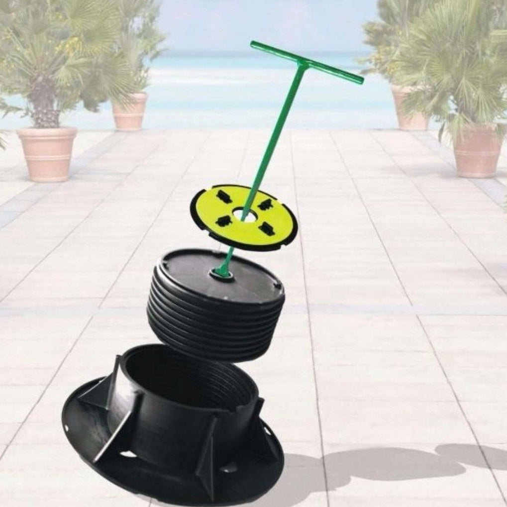 FIGREX Stelzlager - Terrassenfuss - Plattenlager 150 - 270 mm - Ab Fr. 4.20.- / Stk. - Direkt ab Lager Schweiz!