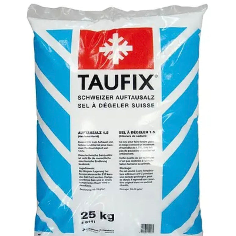 32 x Säcke à 25 kg Taufix / Palette à 800kg Auftausalz / Streusalz / Ab Lager Schweiz - NEU & OVP - Gratis Lieferung!