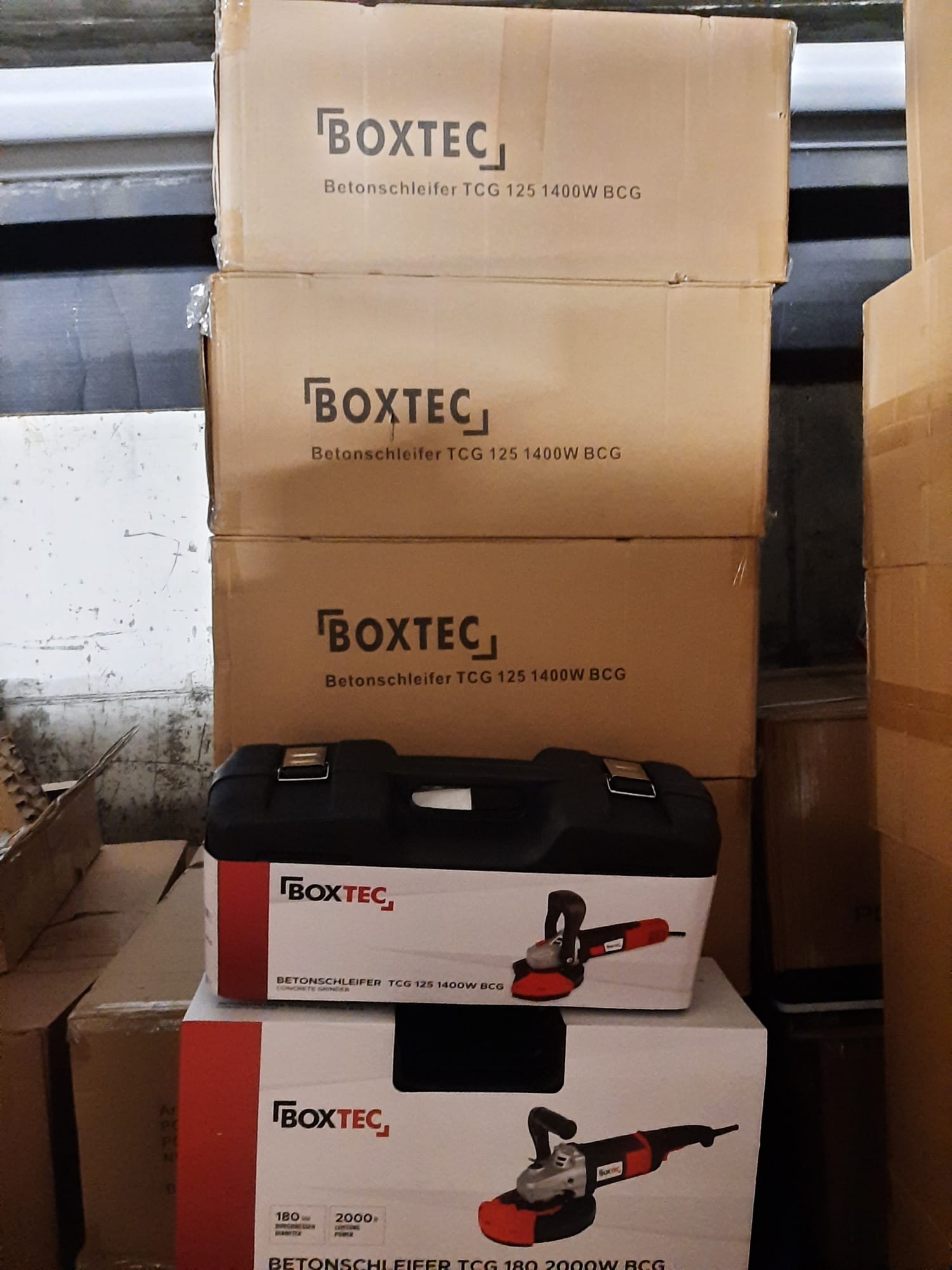Boxtec Betonschleifer 2000 W / 180 mm