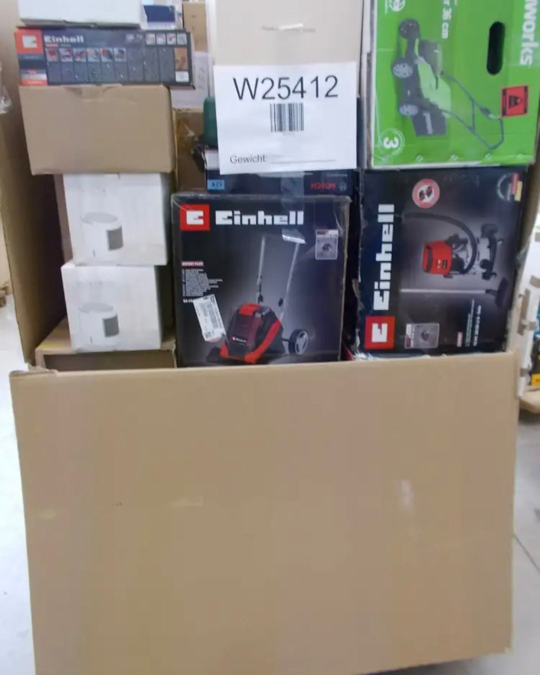 Restposten Paletten gemischt - Mixpaletten - A/B Waren / Amazon Retouren! Preis pro Palette - Gratis Versand!