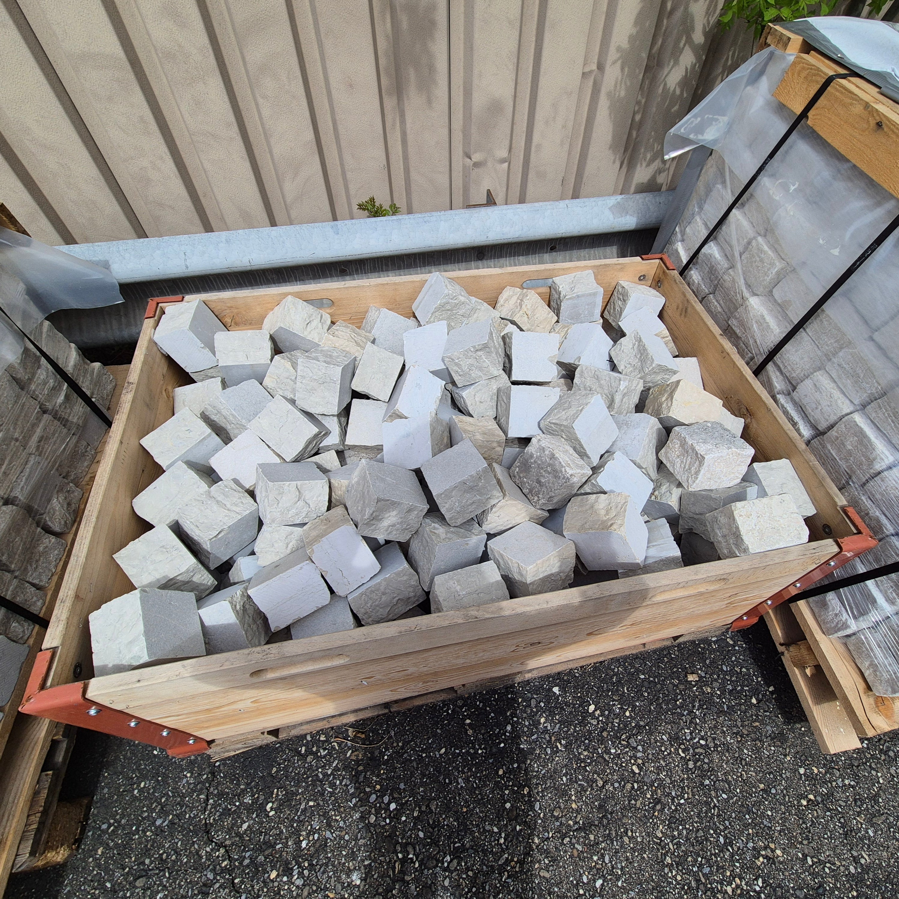 Pflastersteine / Kalkstein / Restposten / Abverkauf