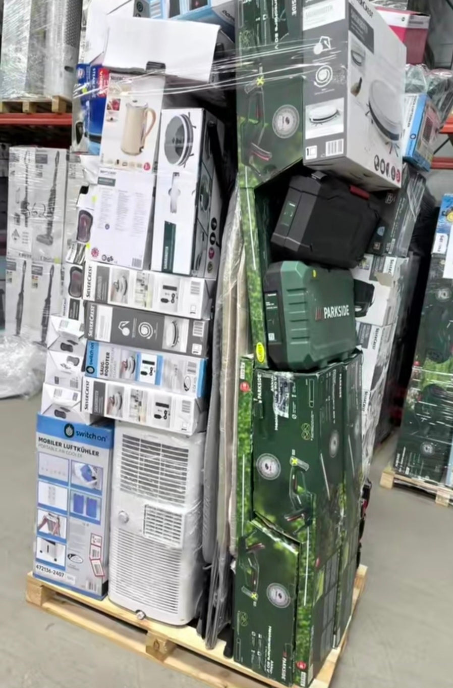 Retouren Palette Haus&Garten