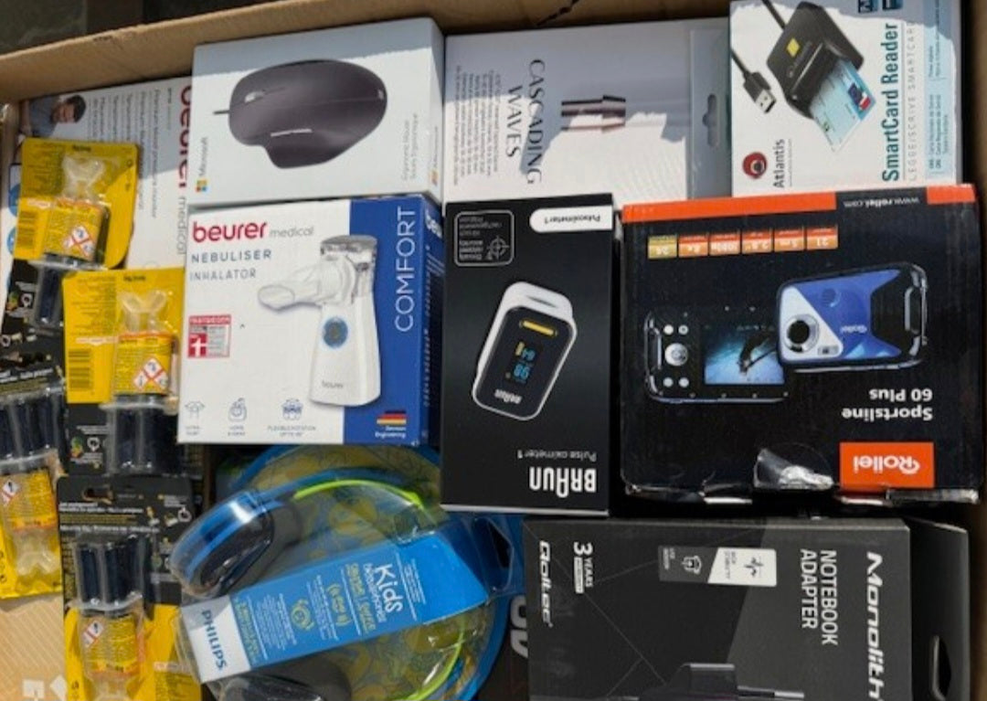 Multimedia Boxen - Neuware - 50 Artikel pro Box! - Restposten