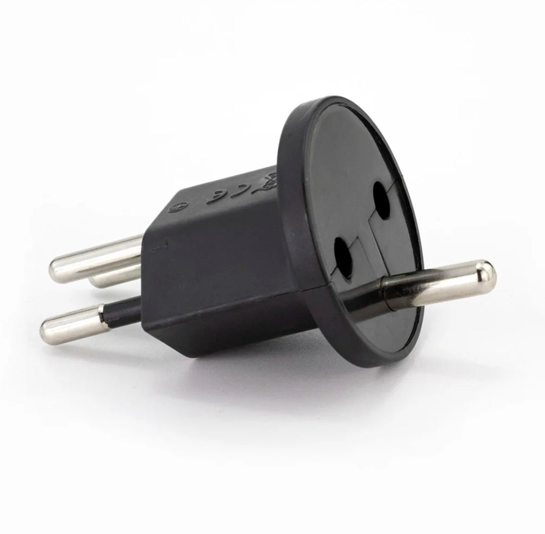 200 adaptateurs fixes FIGREX type CH 12 / Schuko / Europlug - Version 3 broches / 10 A / 250 V CA - À partir de 2 CHF l'unité - Neufs et scellés