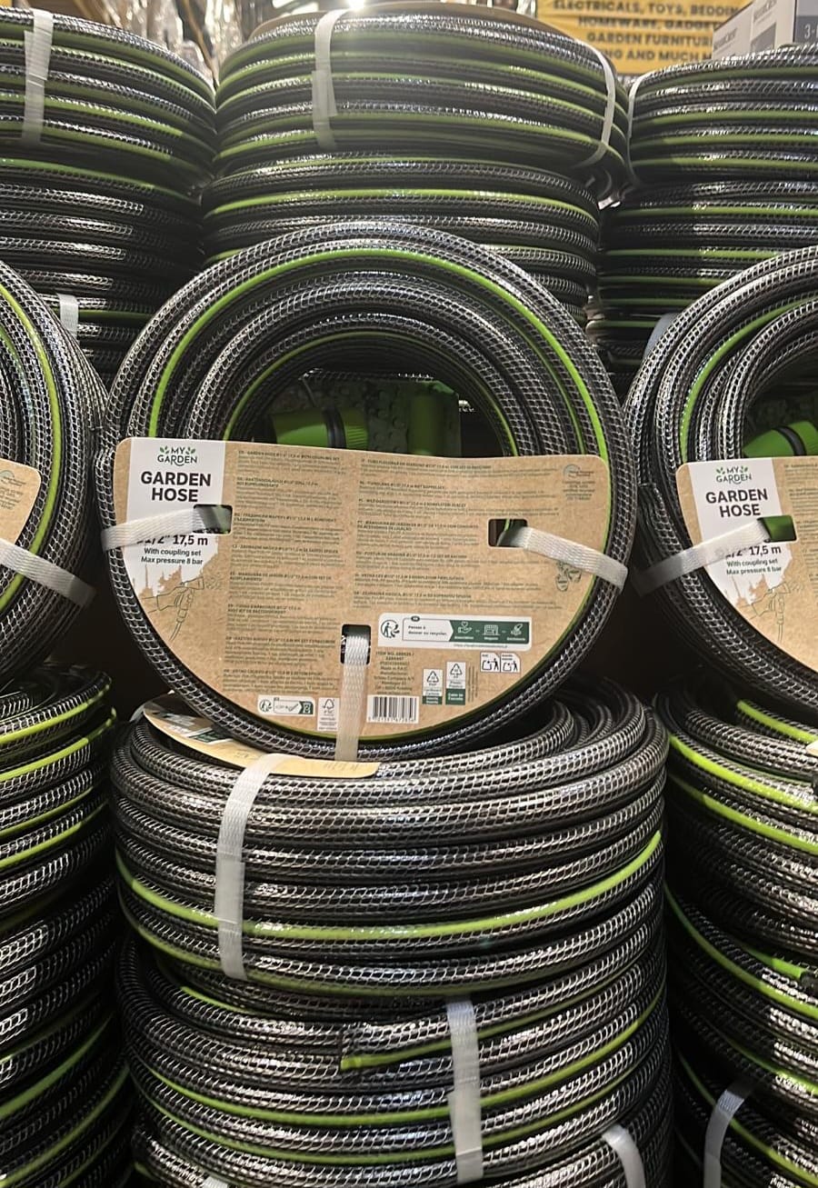 25000 x Gartenschläuche / Wasserschläuche / Ganzer Posten! NEU & OVP