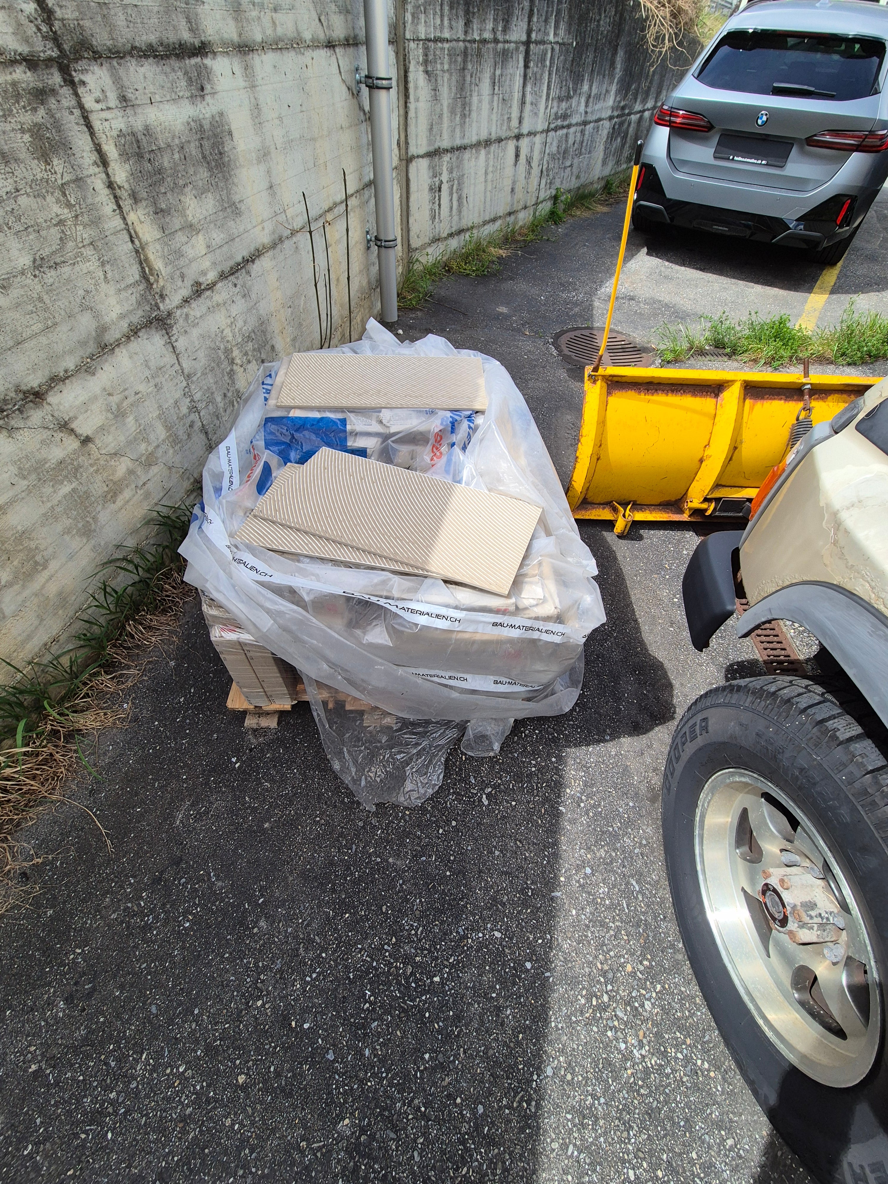 120 m2 Travertin Feinsteinzeug Fliesen / Restposten / Abverkauf