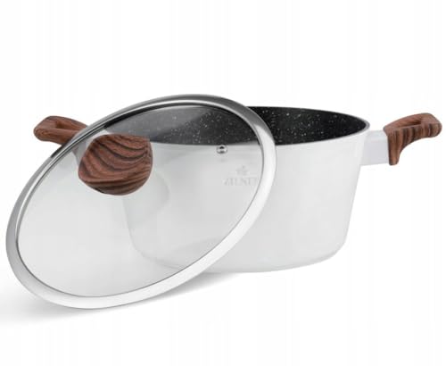 Töpfe und Pfannen Set - 21-teiliges Topfset - Marmorbeschichtung - mit Glasdeckel / Abverkauf Restposten - NEU & OVP!