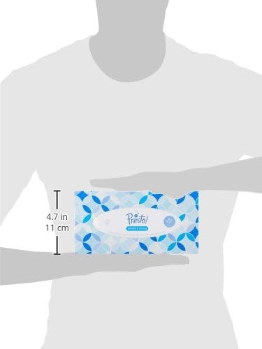 3-lagige Kosmetiktücher, 1080 Blatt, 12 Packungen à 90 Blatt