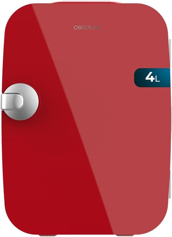 Mini-Kühlschrank / 12V-220V, Kompatibel mit Auto und Wohnwagen, Kühl- und Heizfunktion, Temperaturbereich 5-65º, Einfacher Transport.