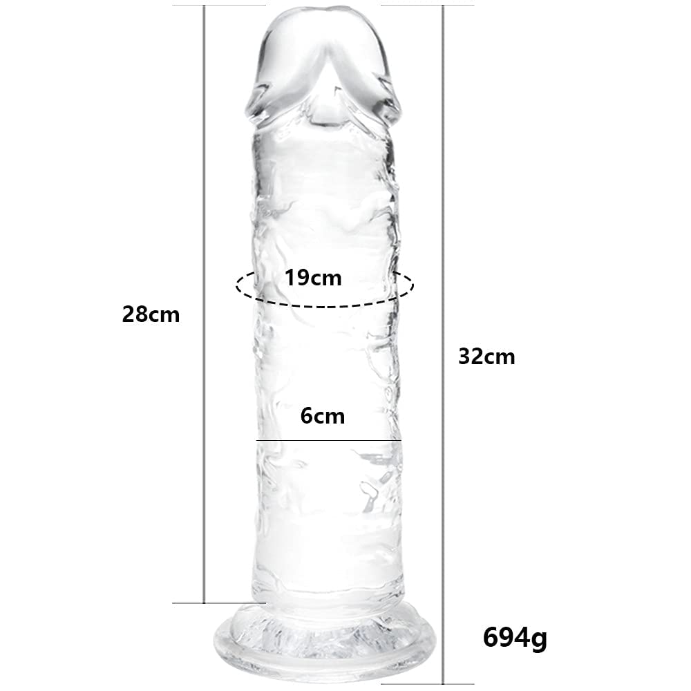 Dildo für Frauen, weiche realistische Anfänger Sexspielzeug, Jelly Dildo für Frauen, Paare, Erwachsene, Sexspielzeug & Spiele