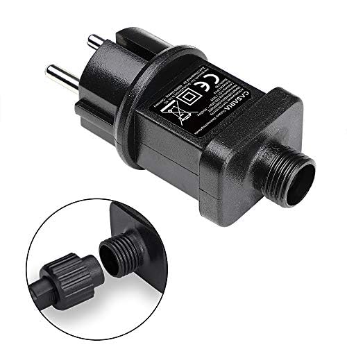 Weihnachtsgirlande mit Beleuchtungsdekoration, 80 LEDs Beleuchtetes Innen- und Außengrün Weihnachtsdekoration, Weihnachtsgirlande, Tannengirlande - Warmes Weiß