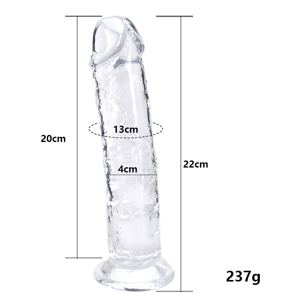 Dildo für Frauen, weiche realistische Anfänger Sexspielzeug, Jelly Dildo für Frauen, Paare, Erwachsene, Sexspielzeug & Spiele