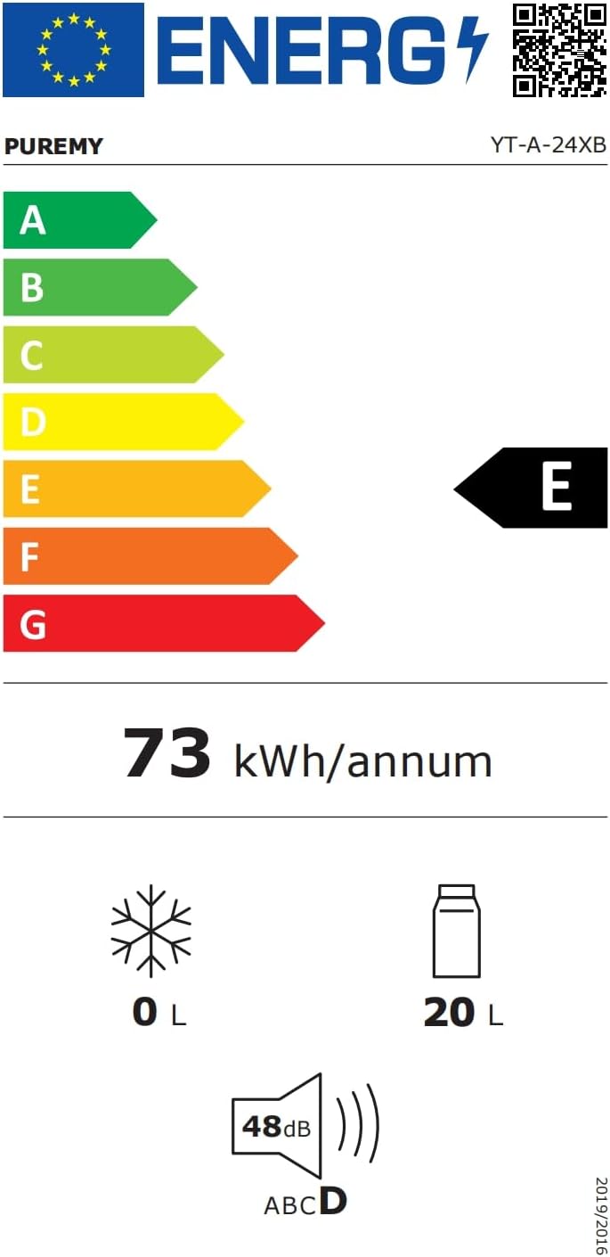 24 Liter Kühlbox, 2 in1 elektrische Kühlbox 12V 230V Kühlen und Wärmen Mini Kühlschrank mit ECO & MAX Modus, für Auto und Hause Leise