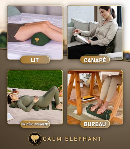 Echte Akupressurmatte mit Kissen XXL Set aus 5 Massagematten Rückenspannung Entlastung Akupunkturmatte mit Wärmefunktion, Lumbalkissen, Doormatte & Tasche, Grau