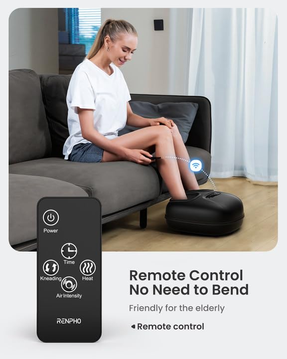 Massagegerät Schulter Nackenmassagegerät mit Wärme, Shiatsu Massagegerät mit 3D-Massage von tiefem Gewebe, Massage für Nacken, Rücken, Beine, Füße, Geschenke für Frauen, Geschenke für Männer