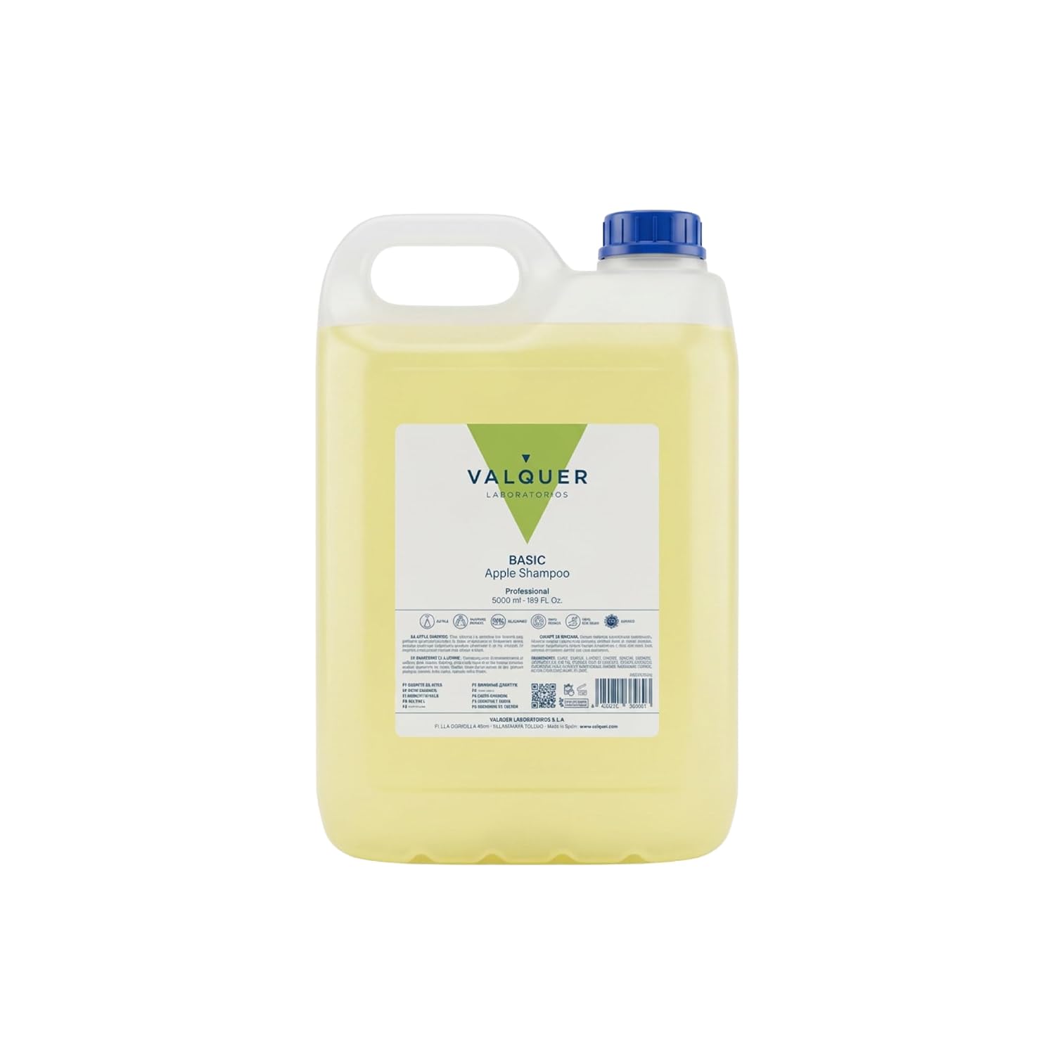 5 L Professionelle Shampoo Flasche | Stärkt und schützt das Haar | Tiefenreinigung und Geschmeidigkeit für alle Haartypen | Vegane Formel, silikonfrei