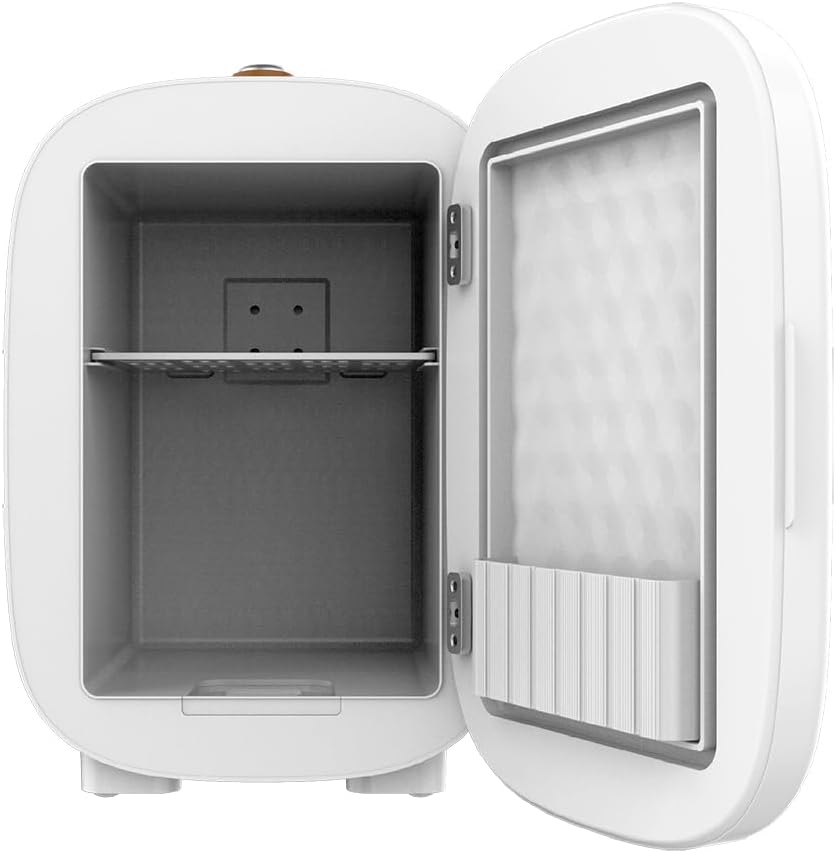 Mini-Kühlschrank / 12V-220V, Kompatibel mit Auto und Wohnwagen, Kühl- und Heizfunktion, Temperaturbereich 5-65º, Einfacher Transport.