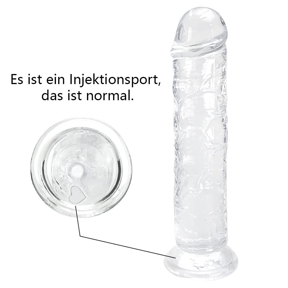 Dildo für Frauen, weiche realistische Anfänger Sexspielzeug, Jelly Dildo für Frauen, Paare, Erwachsene, Sexspielzeug & Spiele