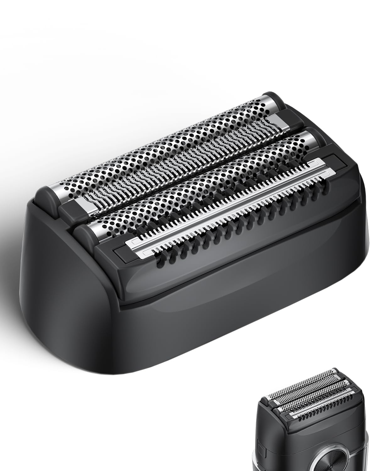 Elektrorasierer Herren, kensen Mini Foil Shaver Mit 4 Flexiblem Scherkopf Rasierapparat Usb-C Elektrischer Rasierer Wasserdicht Folienrasierer 120Min Trockenrasierer Tragbar für Bart Gesicht Reise