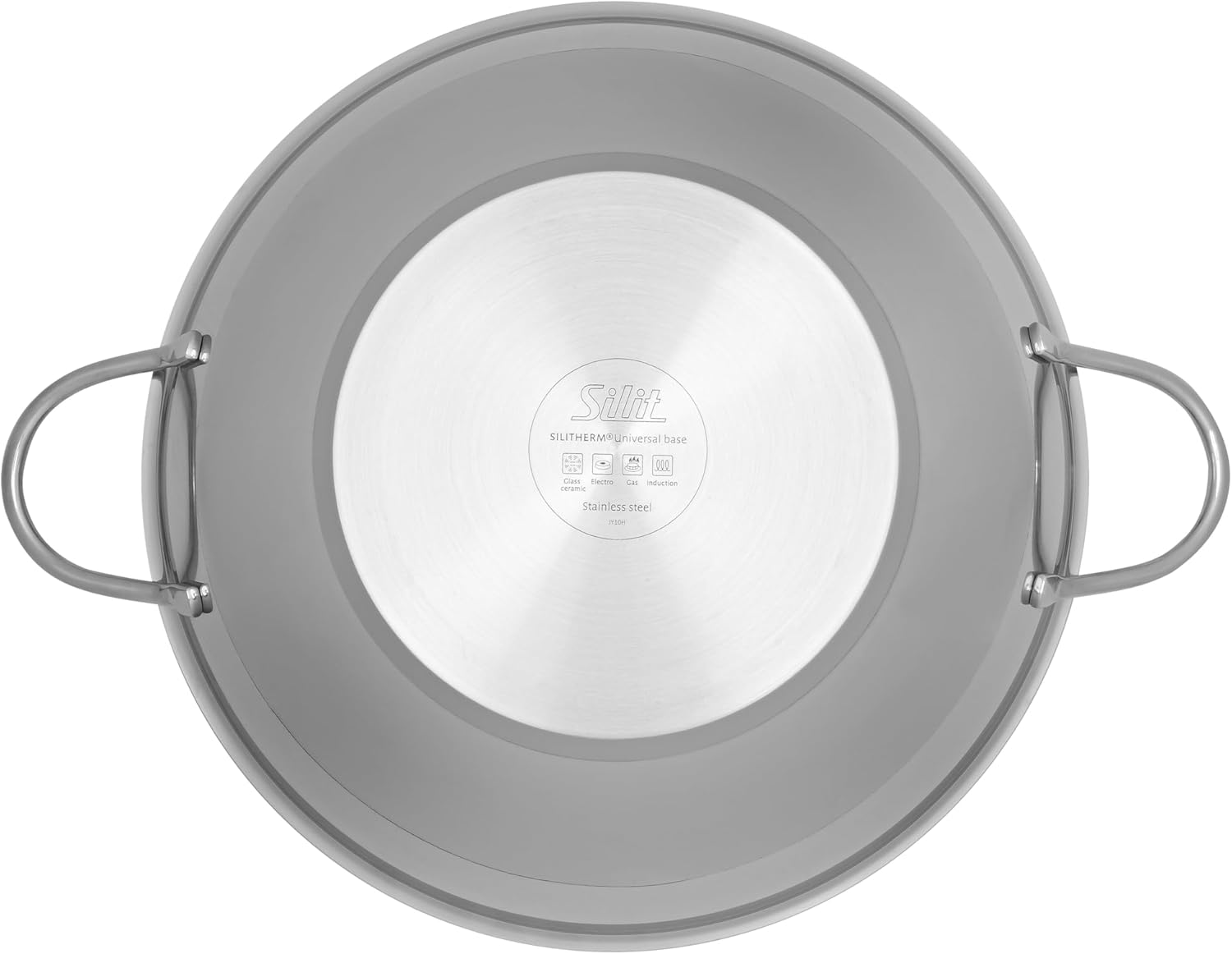 Edelstahl Wok für Induktion Geschirrspüler Safe Diameter 32 cm / NEU & OVP!