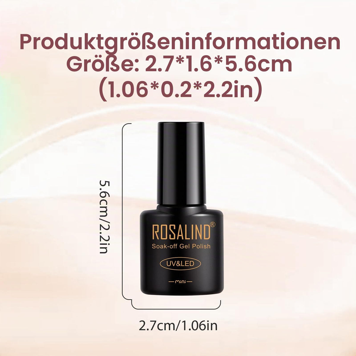 UV Nagellack Set Weiß Rosa Violett Rot Grün Blau Gel
