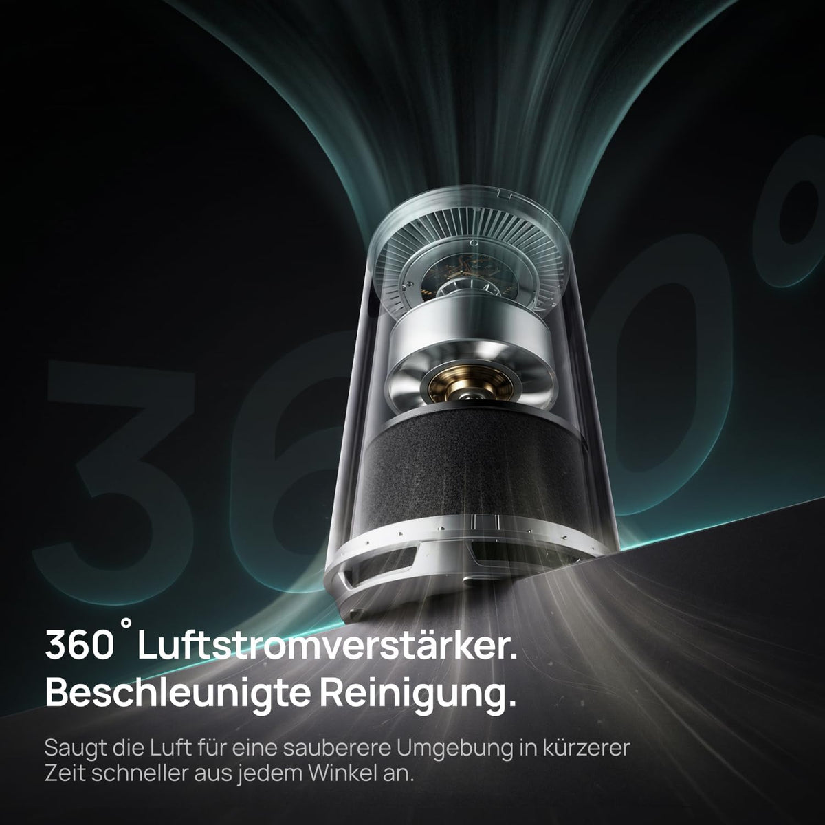 Smart Luftreiniger 530S für Schlafzimmer, CADR 221 m³/h