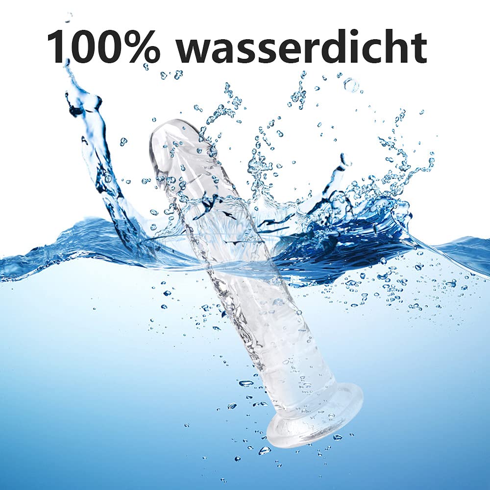 Dildo für Frauen, weiche realistische Anfänger Sexspielzeug, Jelly Dildo für Frauen, Paare, Erwachsene, Sexspielzeug & Spiele