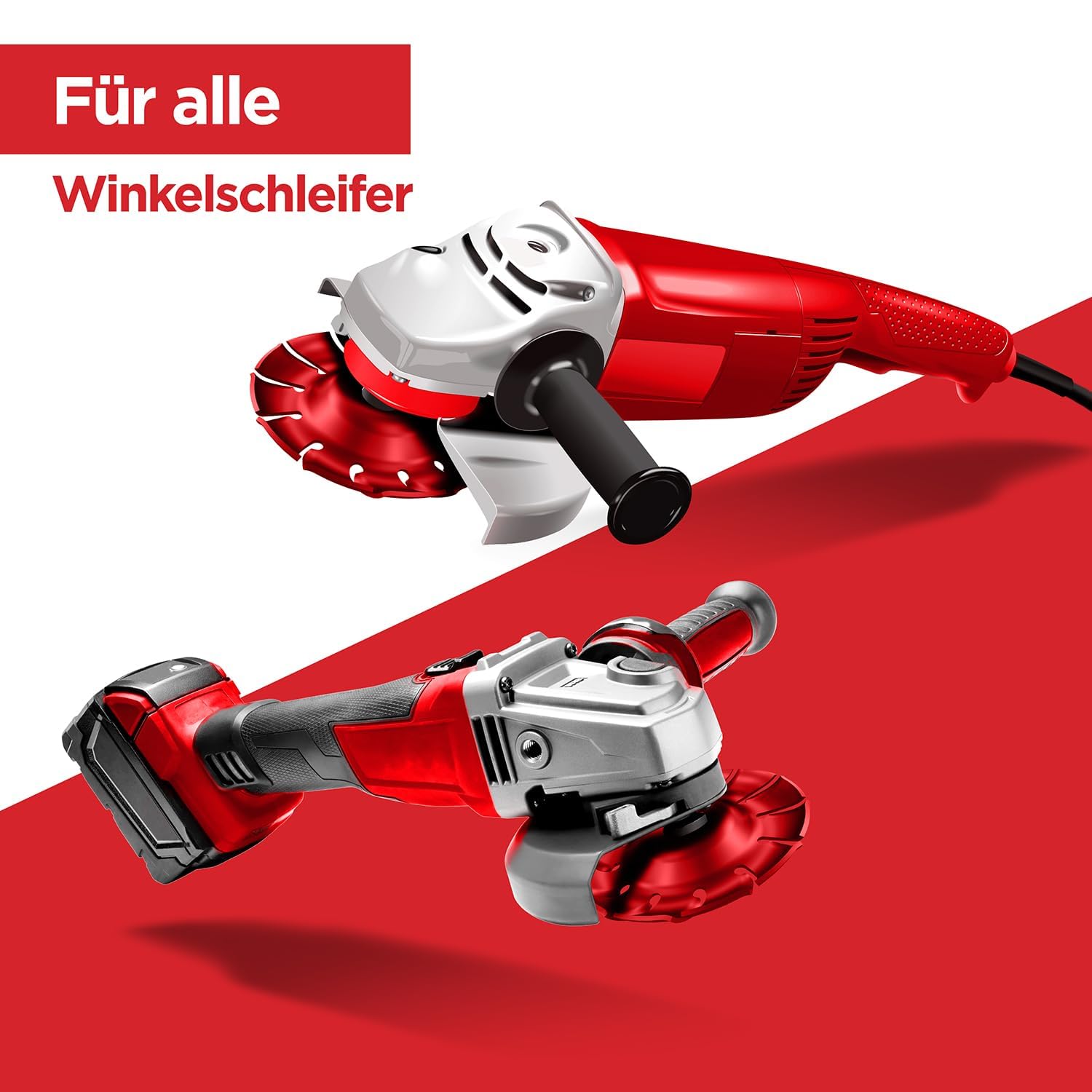 Raspelscheibe 125mm – Holz Schleifscheibe für Winkelschleifer | Flexscheibe, Frässcheibe, Schleifscheibe, Holzfräse für schnelles Schleifen & Fräsen