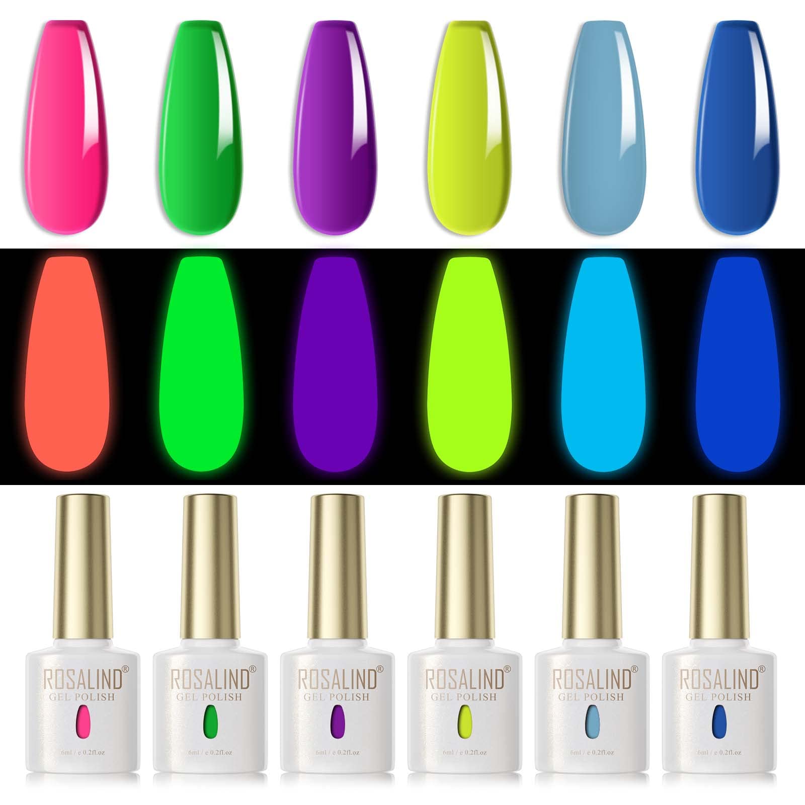 UV Nagellack Thermo 6 Farben UV Gellack Farbwechsel Gel Nagellack