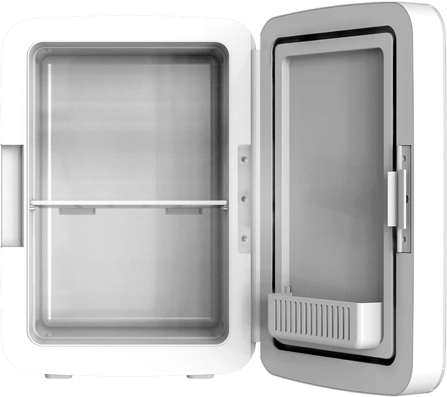 Mini-Kühlschrank / 12V-220V, Kompatibel mit Auto und Wohnwagen, Kühl- und Heizfunktion, Temperaturbereich 5-65º, Einfacher Transport.