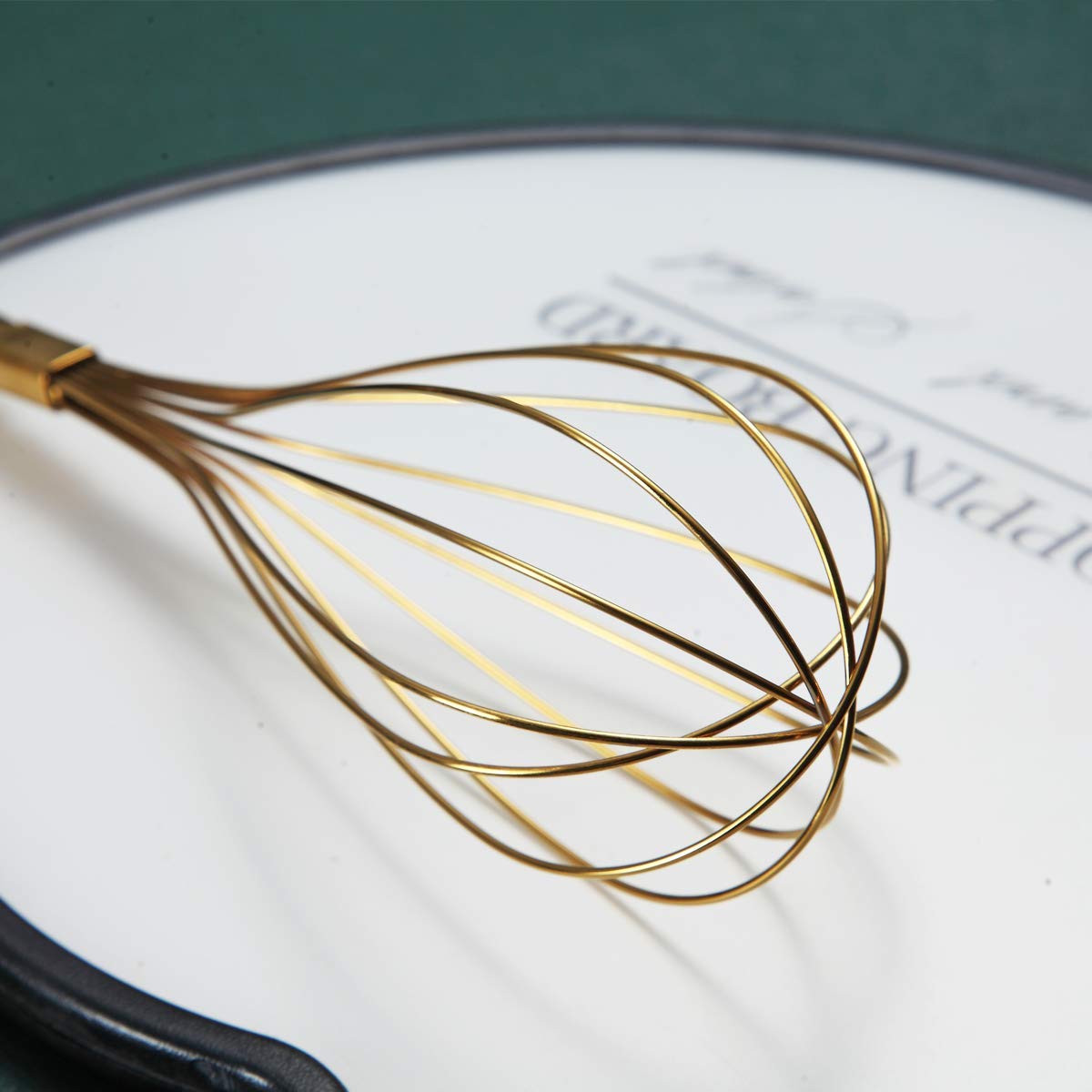 Goldfarbenes Kochutensilien Set, Edelstahl 13 Stück Küchenutensilien Set mit Titanbeschichtung, Küchenutensilien Set mit Utensilienhalter, Geschirrspüler-sicher, leicht zu reinigen