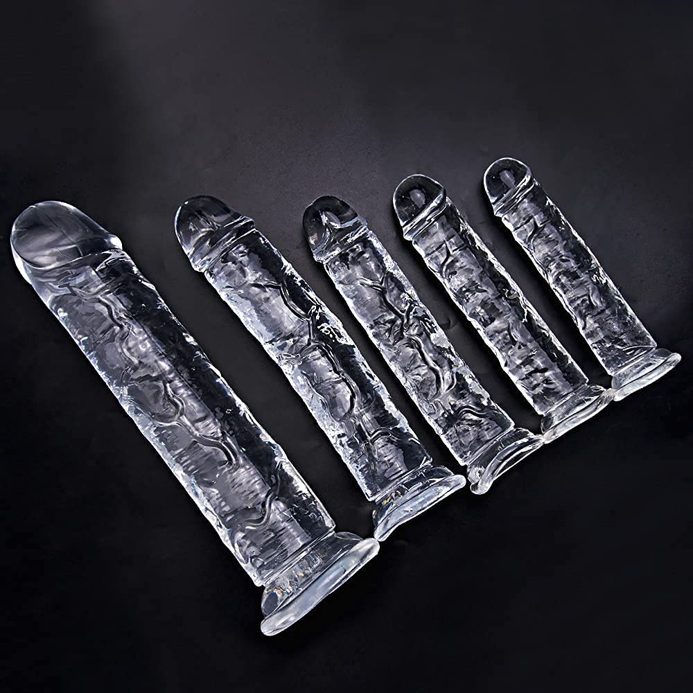 Dildo für Frauen, weiche realistische Anfänger Sexspielzeug, Jelly Dildo für Frauen, Paare, Erwachsene, Sexspielzeug & Spiele