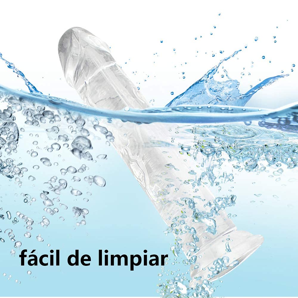 Dildo für Frauen, weiche realistische Anfänger Sexspielzeug, Jelly Dildo für Frauen, Paare, Erwachsene, Sexspielzeug & Spiele