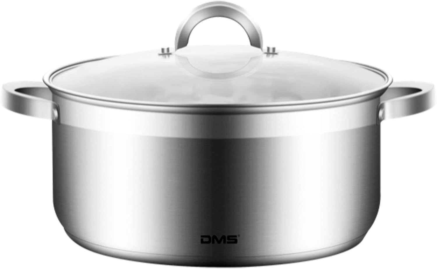 Kochtopfset, hochwertiger Edelstahl, geeignet für Induktions Herde, beschichtetes Kochset, Küchenkochgeschirrset, leicht zu reinigen, Kochtopf, Glasdeckel