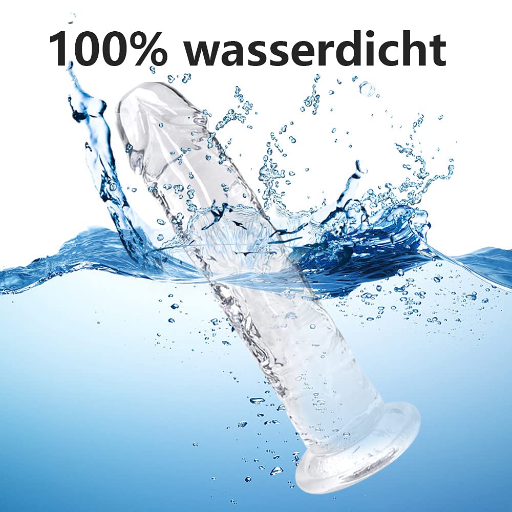 Dildo für Frauen, weiche realistische Anfänger Sexspielzeug, Jelly Dildo für Frauen, Paare, Erwachsene, Sexspielzeug & Spiele