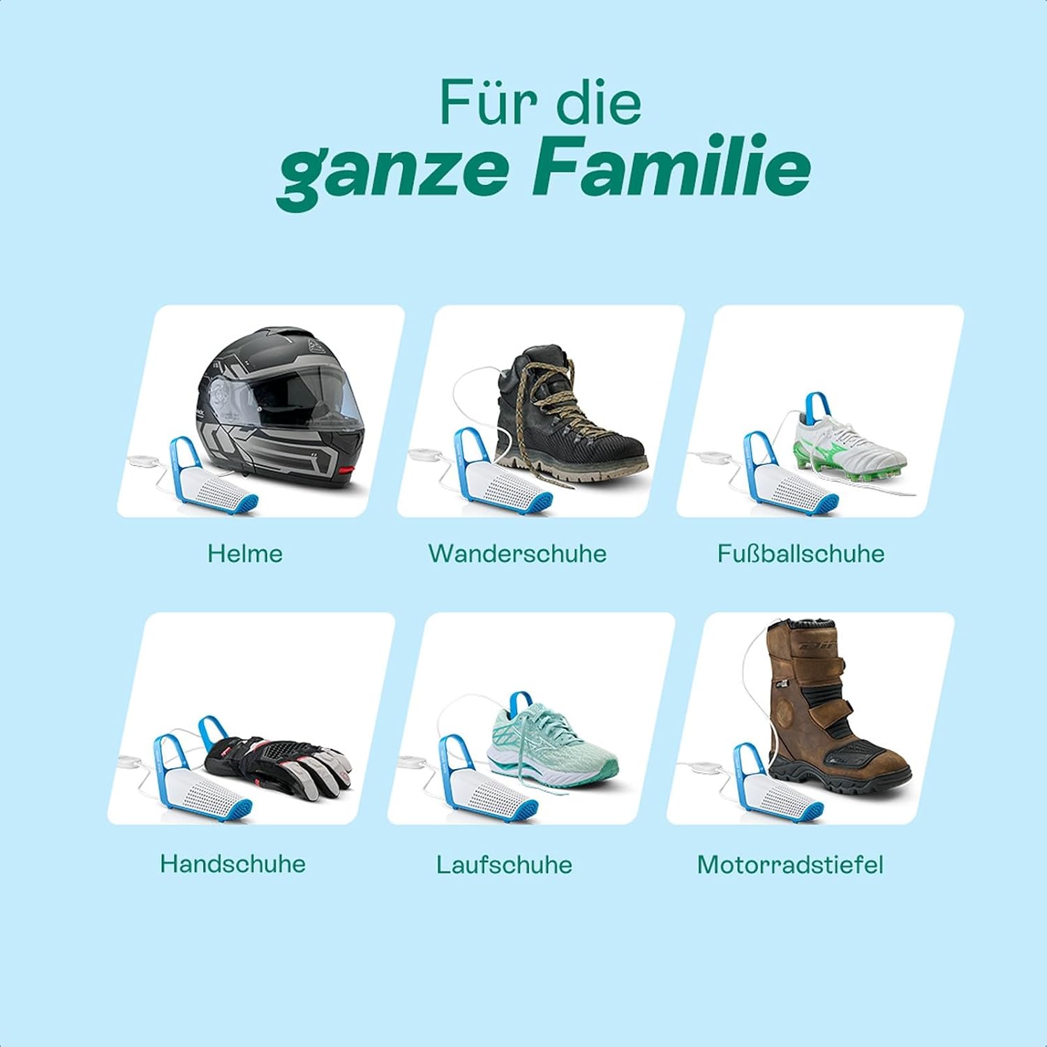 Elektrischer Schuhtrockner & Schuhdeo, USB-C