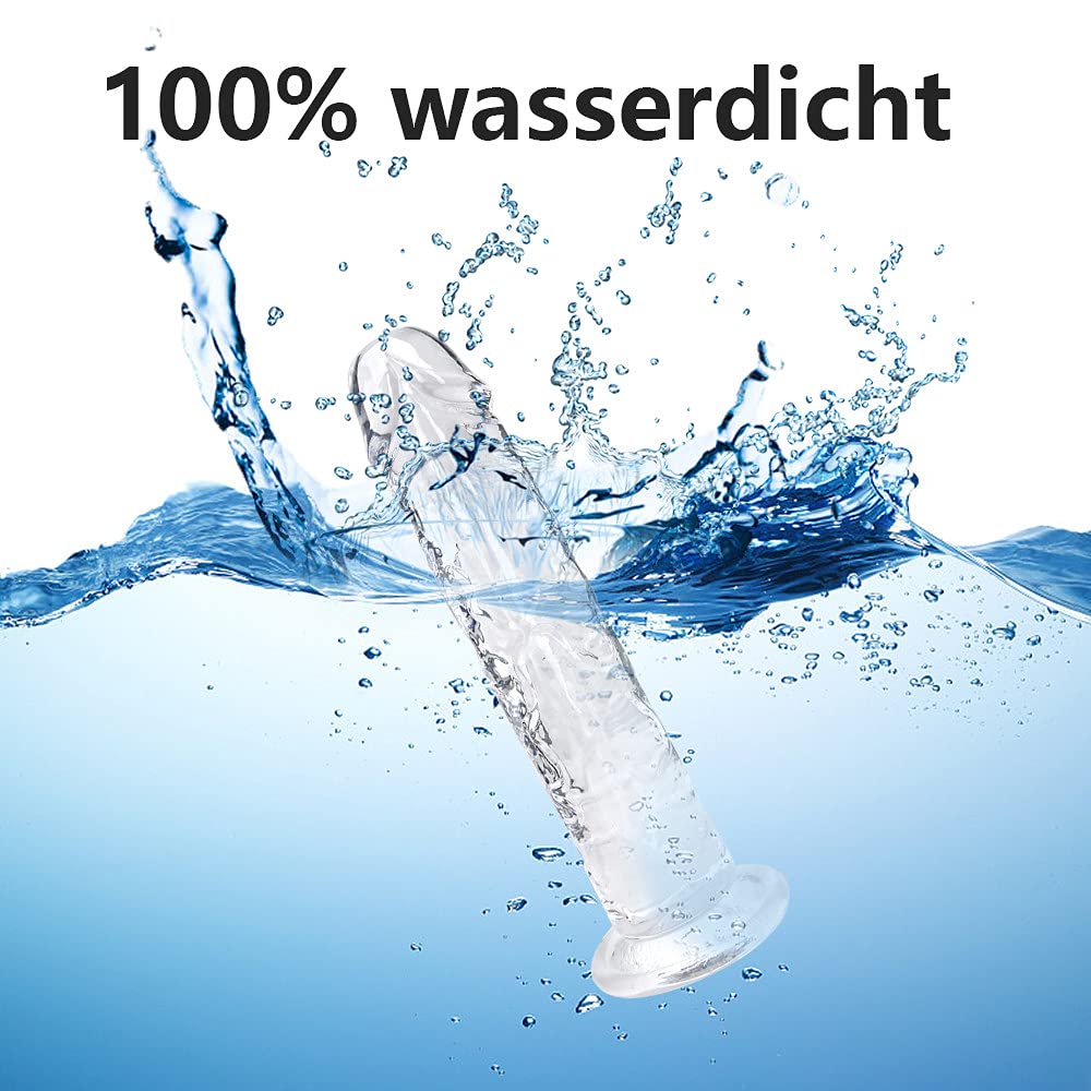 Dildo für Frauen, weiche realistische Anfänger Sexspielzeug, Jelly Dildo für Frauen, Paare, Erwachsene, Sexspielzeug & Spiele
