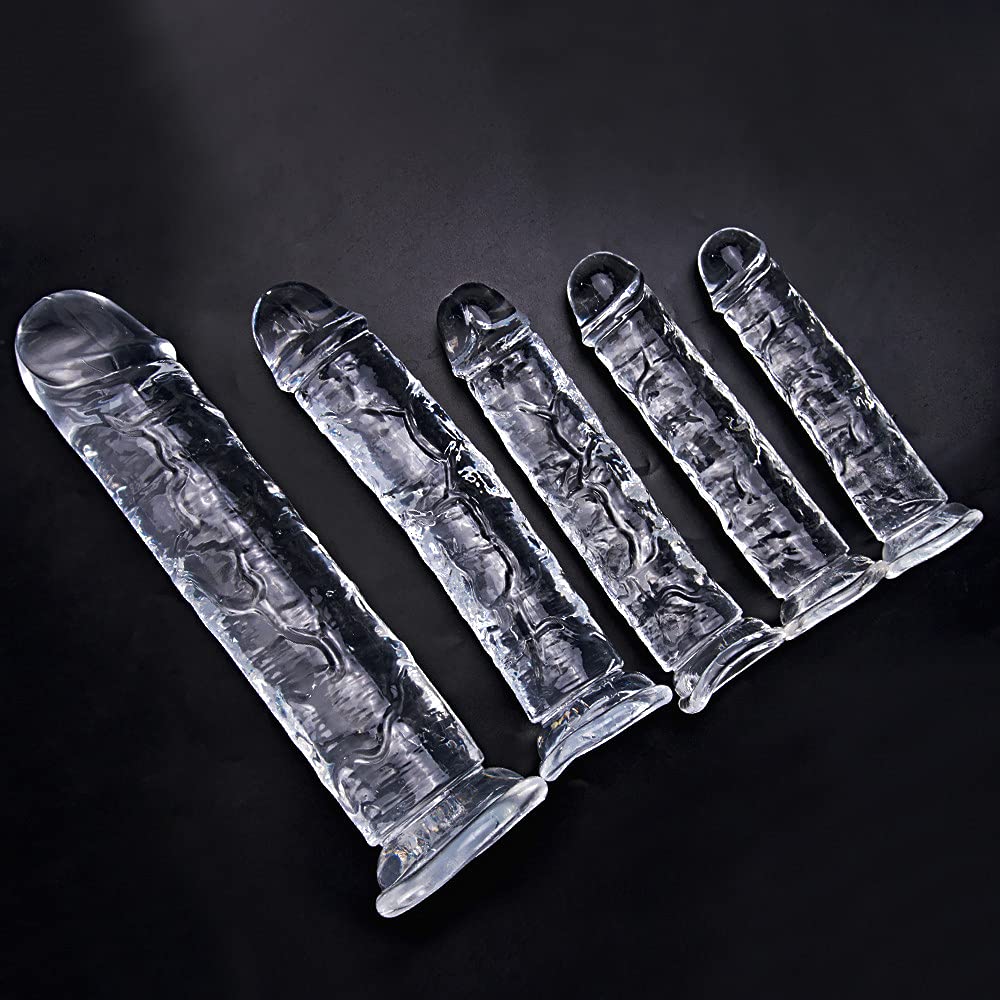 Dildo für Frauen, weiche realistische Anfänger Sexspielzeug, Jelly Dildo für Frauen, Paare, Erwachsene, Sexspielzeug & Spiele