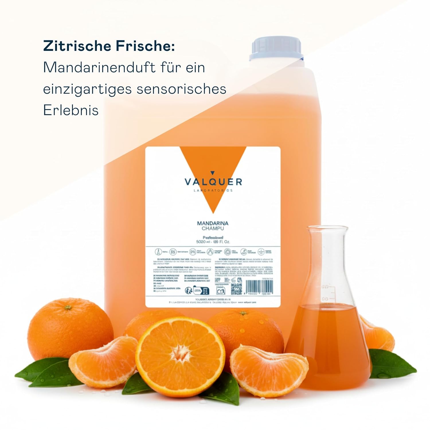 5 L Professionelle Shampoo Flasche | Stärkt und schützt das Haar | Tiefenreinigung und Geschmeidigkeit für alle Haartypen | Vegane Formel, silikonfrei