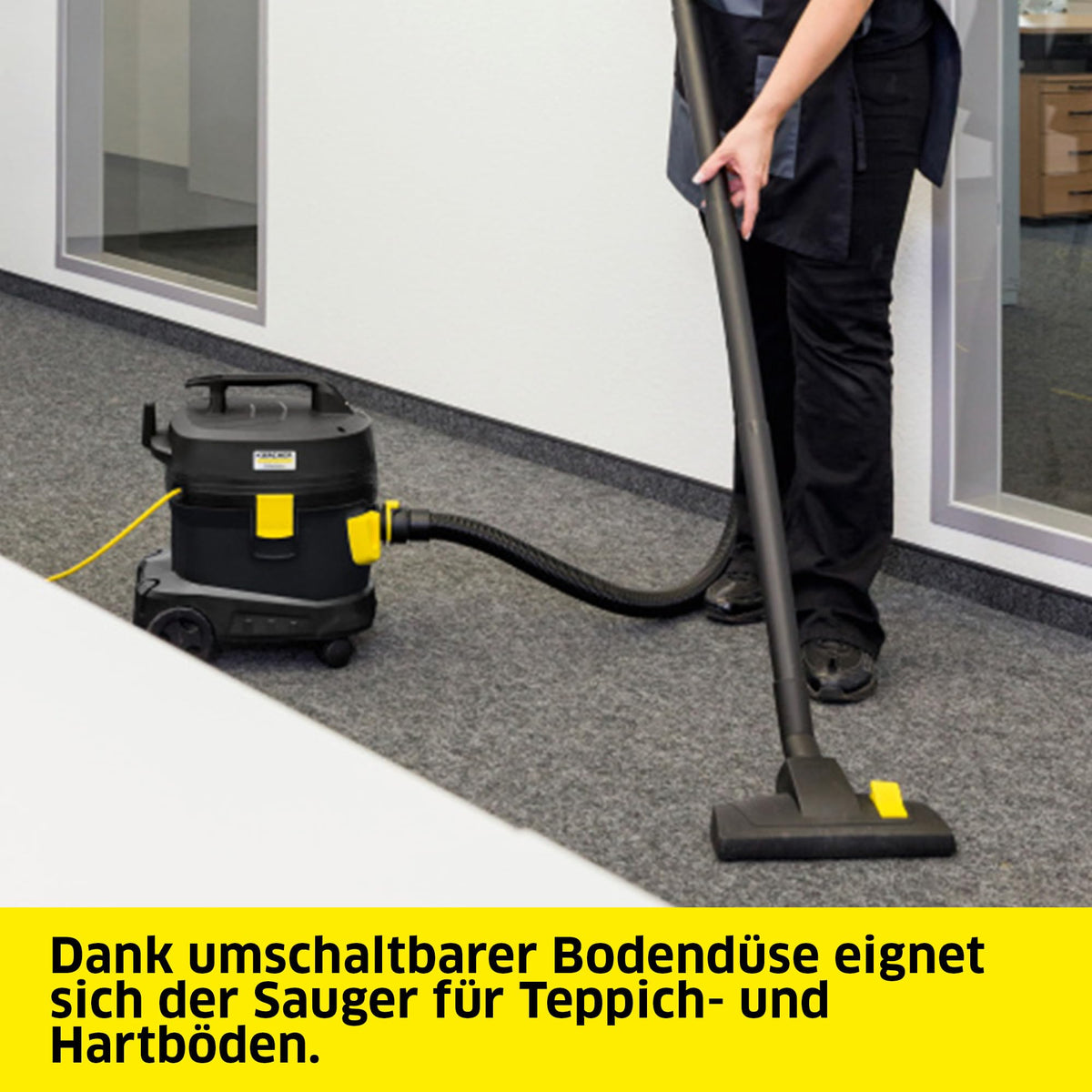 KÄRCHER Professional Trockensauger T 7/1 Classic, Nennleistung: 850 Watt