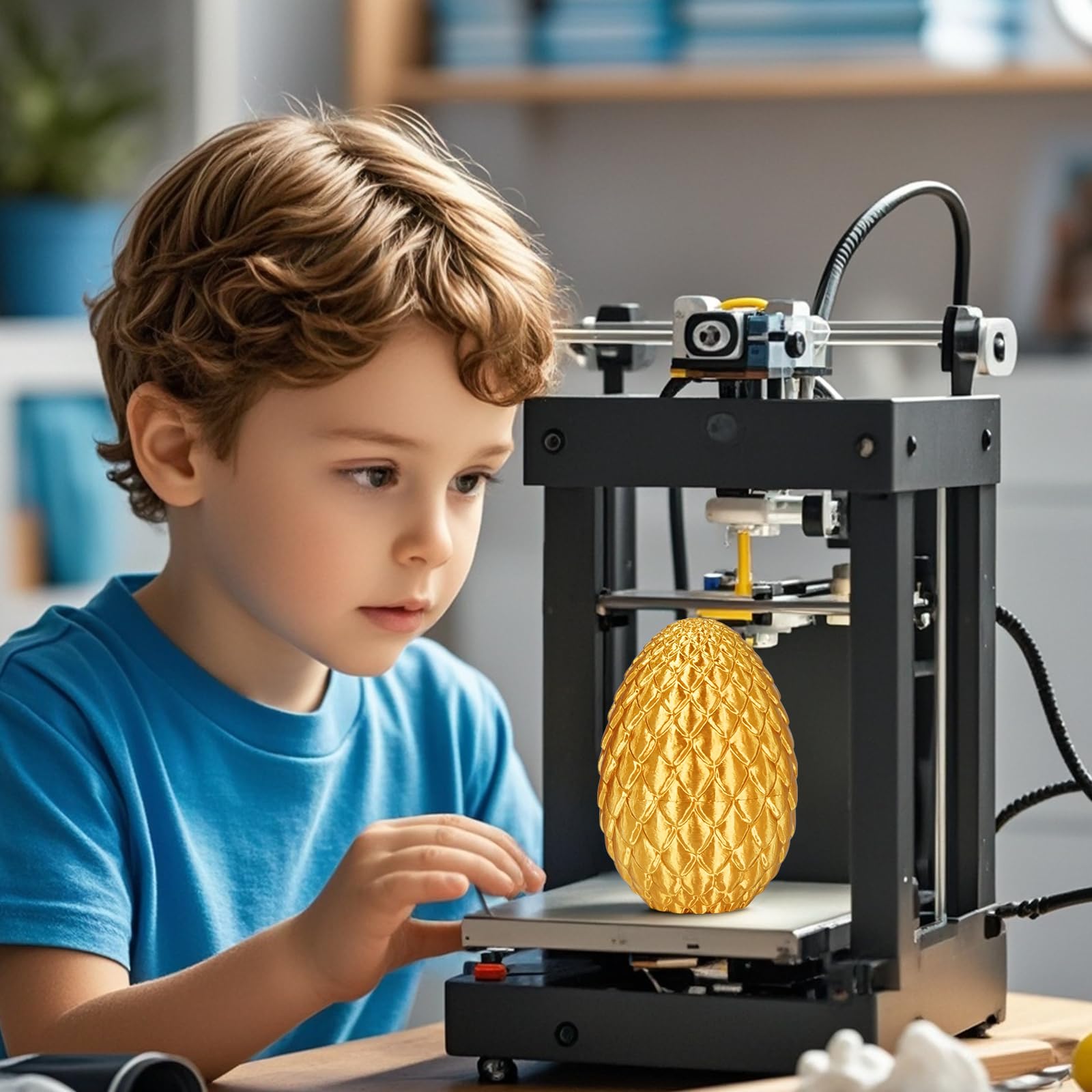 Überraschungseier - Drachenei mit Drachen im Inneren, Geschenke für Kinder und Erwachsene, 3D-gedrucktes Fidget-Spielzeug, perfekt für Weihnachten, Ostern, Geburtstage, Dekoration, Stressabbau