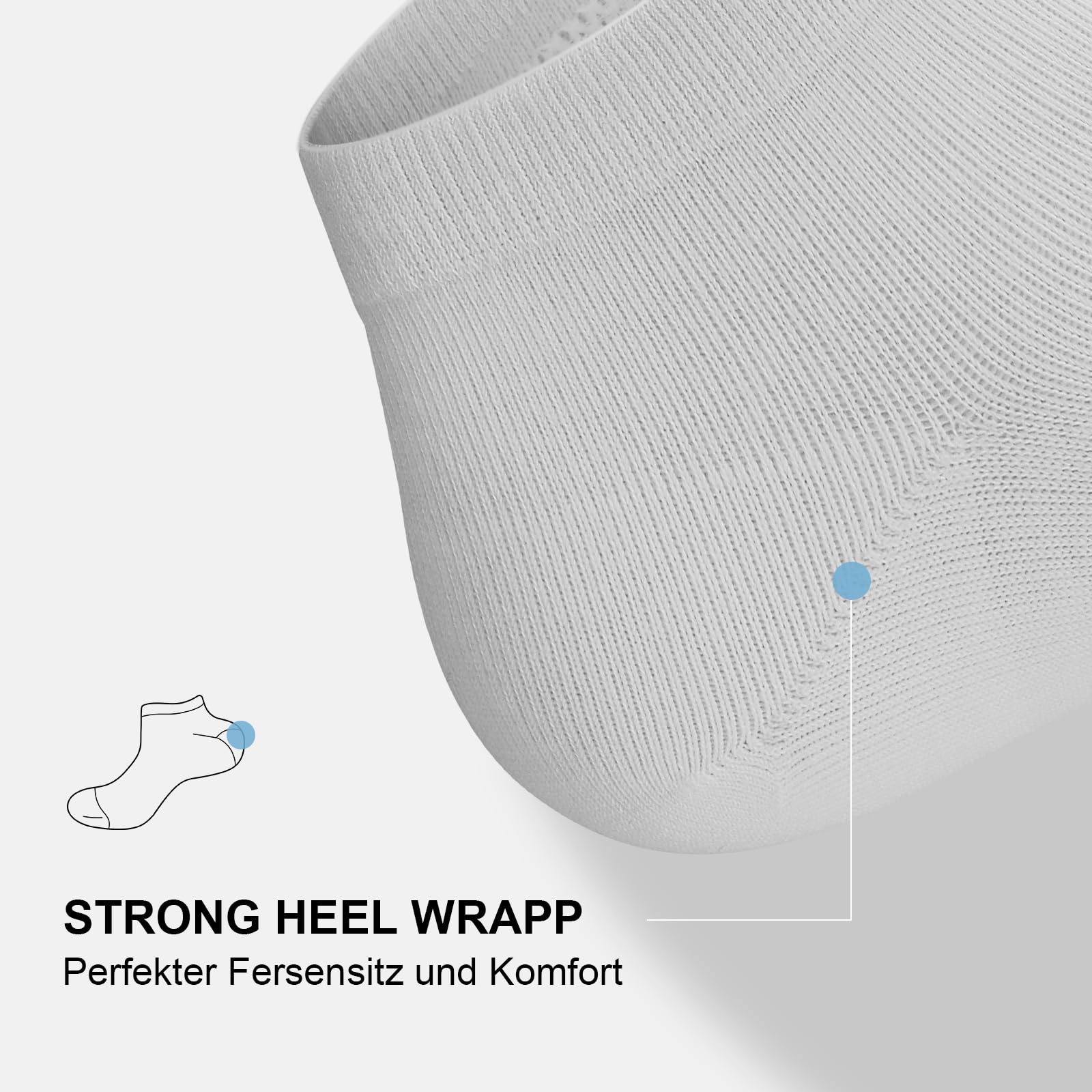 Sneaker Socken Herren Damen 10 Paar Kurzsocken Baumwolle