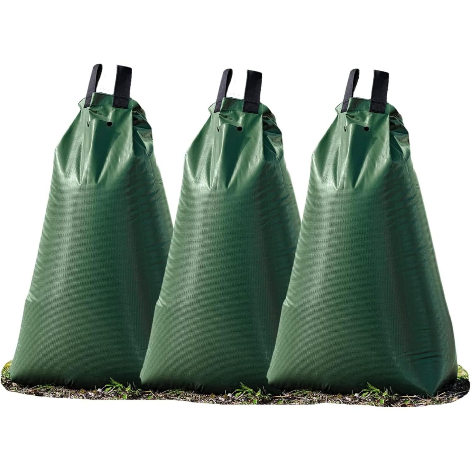 Baumbewässerungssack 75 L - Verbinden Sie mehrere Bewässerungsbeutel miteinander - Bewässerungssack mit Schutzetikett - Baumbeutel aus robustem und UV-beständigem PVC