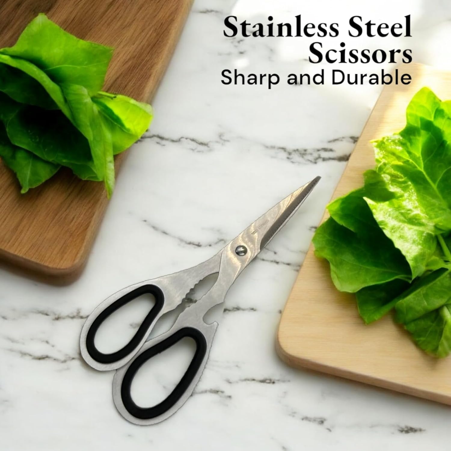 Professionelles Messer, Messerhalter Holz, 6-teiliges Set Küchenmesser-Set, Küchenmesser-Set, Edelstahl, Kochmesserhalter mit Punktmesser