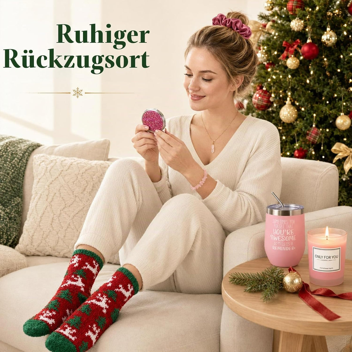 24 Stück Duschen Adventskalender 2026 für Frauen Mädchen Weihnachtskalender