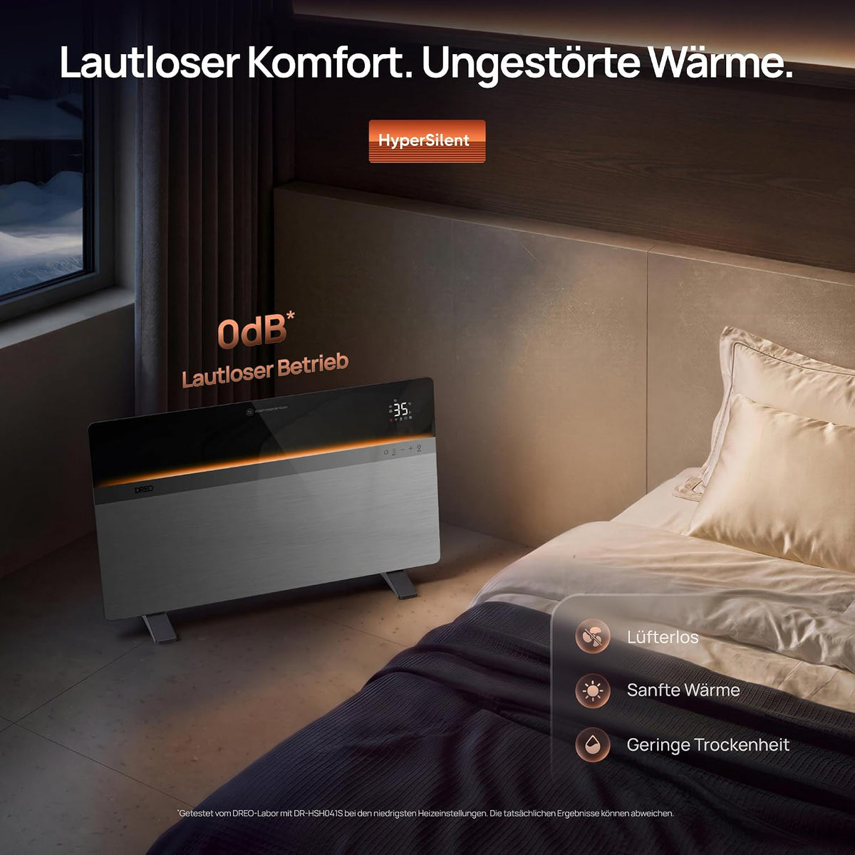Smart Konvektorheizung, 2000W Heizlüfter für Große Räume