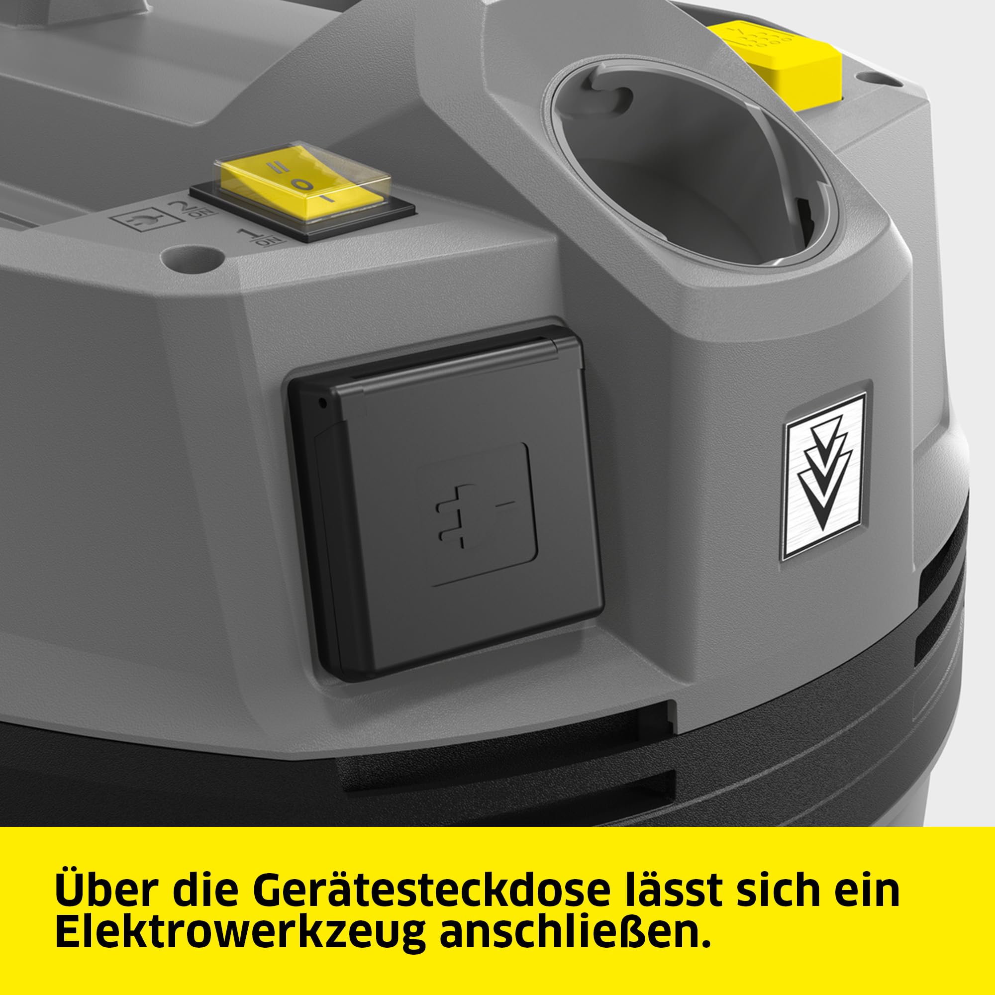 KÄRCHER Nass- und Trockensauger NT 22/1 Ap L, Leistung: max. 1300 W, PES-Patronenfilter, Kunststoffbehälter: 22 l, Saugschlauch: 1,9 m, Krümmer, Nass-/Trockenbodendüse Standard (300 mm), Fugendüse